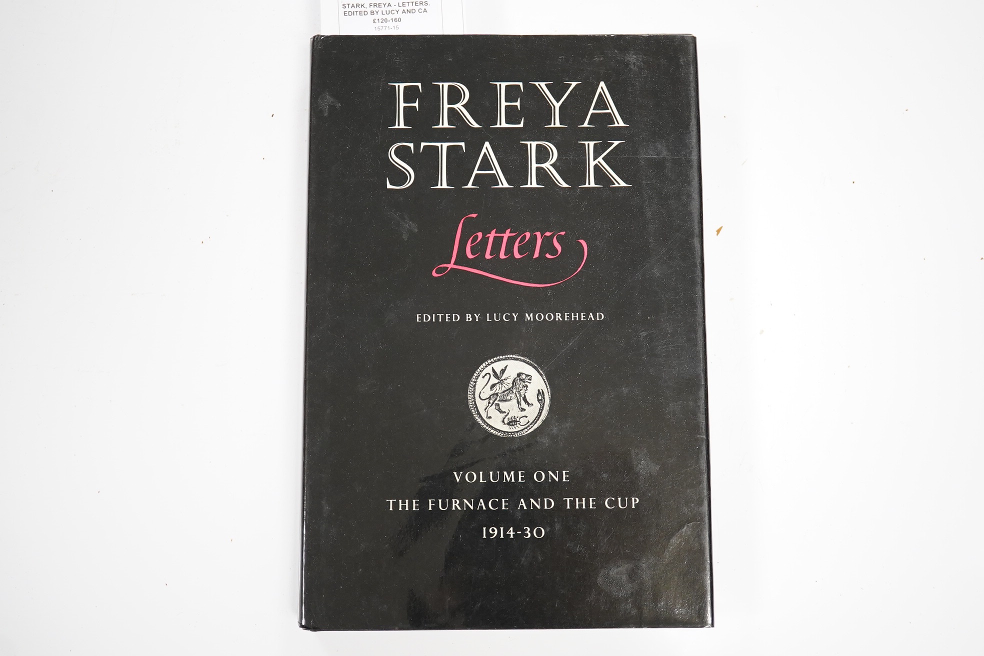 Stark, Freya - Letters. Edited by Lucy and Caroline Moorehead. First Editions, 8 vols. e/p. maps; publisher's gilt cloth and d/wrappers, 1974-82